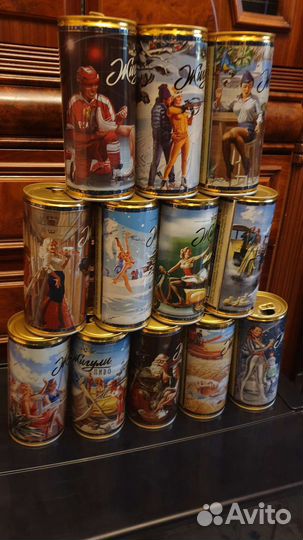 Коллекционное пивные банки Жигули