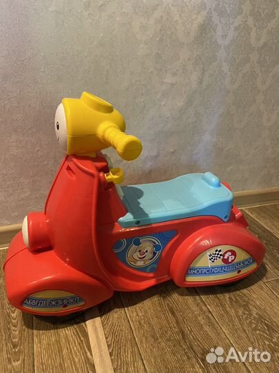 Мотоцикл каталка fisher price