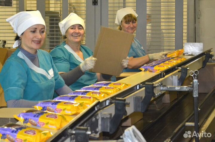 Вахта в Челнах на Кондитерку Упаковщики