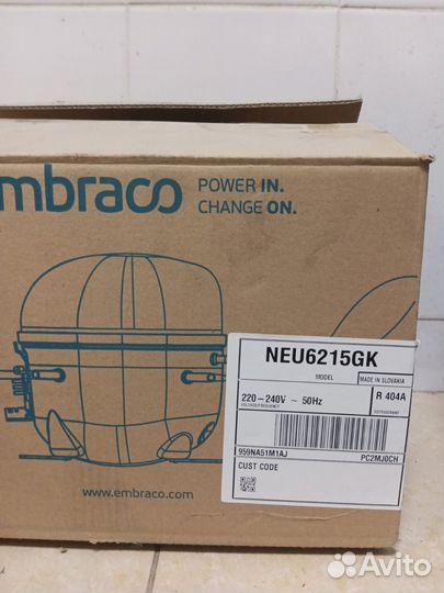 Компрессор Embraco NT 6215 Z
