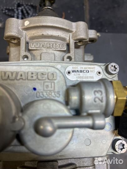 Главный тормозной кран ивеко