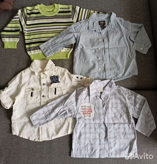 Вещи пакетом на мальчика, разм. 80-86