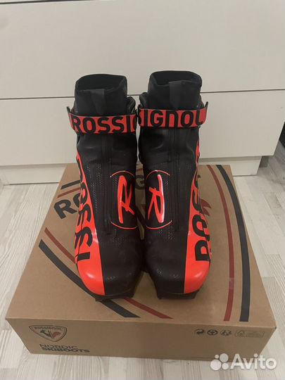 Лыжные ботинки коньковые rossignol