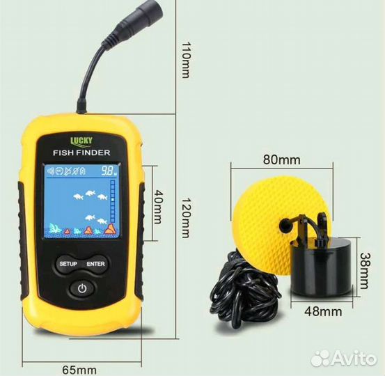 Новый эхолот для летней и зимней рыбалки. Новый