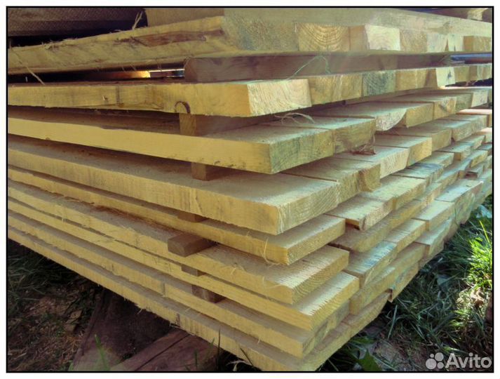 Доска строганная сухая