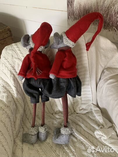 Кукла тильда новогодняя