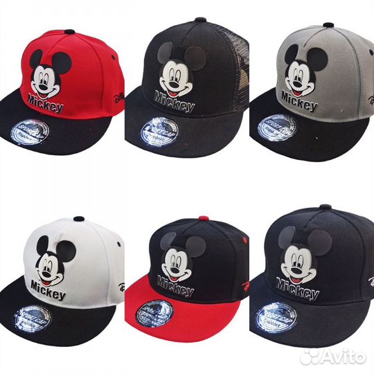 Летняя кепка разных цветов