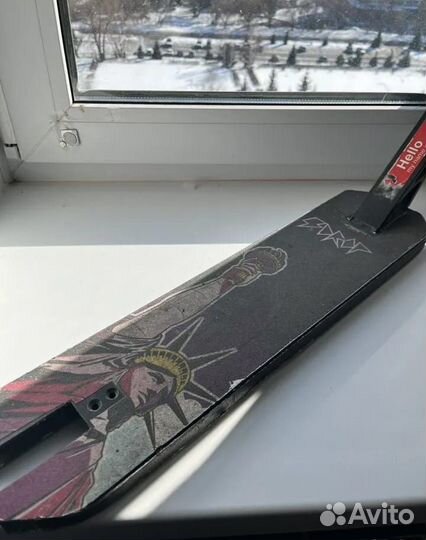 Дека для трюкового самоката парк