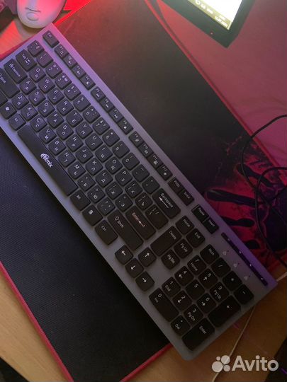 Клавиатура проводная Ritmix RKB-400