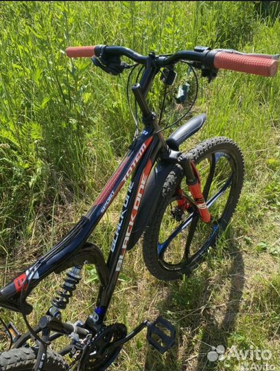 Двухподвесный велосипед black ONE totem