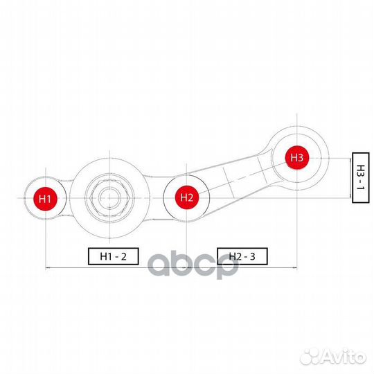 CBT-76 Опора шаровая перед лев CB0420 CTR