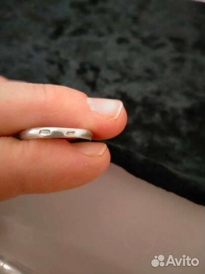 Серебряное кольцо винтаж СССР