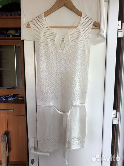 Вязаное платье