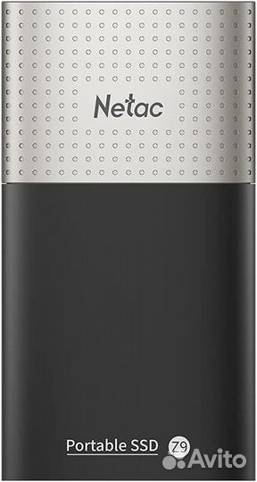 Внешний диск SSD netac Z9 NT01Z9-002T-32BK, 2тб, ч