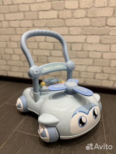 Ходунки-каталка 2в1