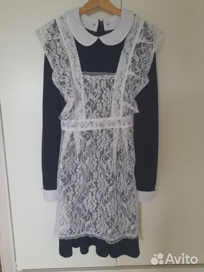 Школьные платья, фартук, брюки, блузка для девочки