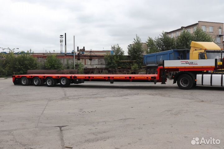 Полуприцеп трал (тяжеловоз) Saab 9891, 2023