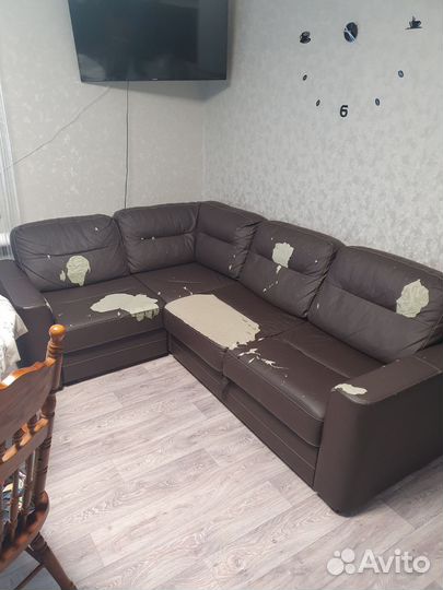 Угловой диван бу