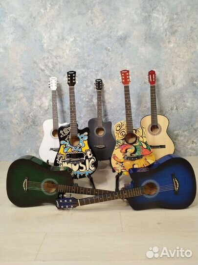 Гитара+комплект доп. струн
