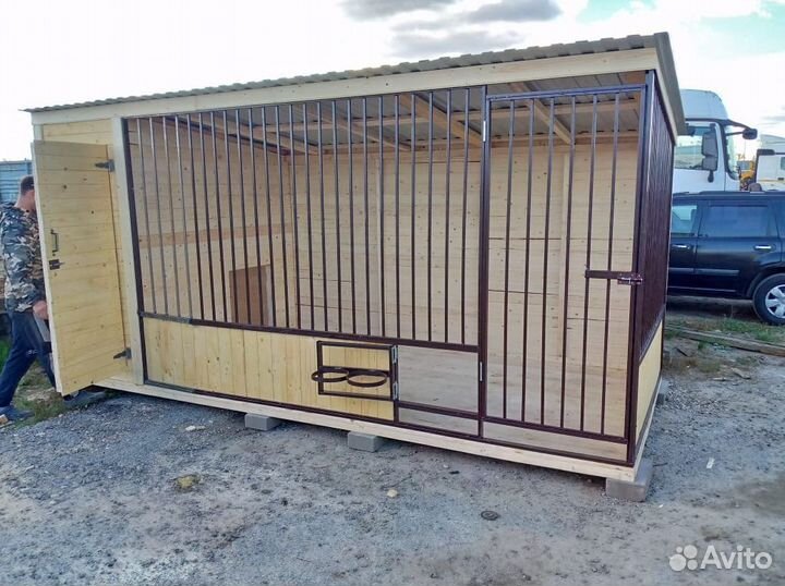 Вольер для собак уличный утепленный