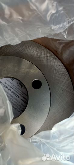 Тормозные диски audi 80 b4 задние