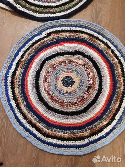 Коврики ручной вязки(крючок)