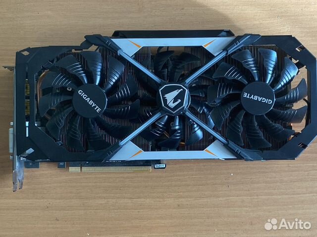 Видеокарта gtx 1070 8Gb Aorus