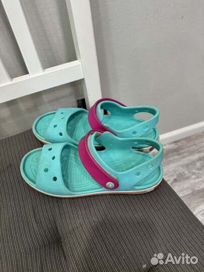 Сандалии crocs для девочки j3