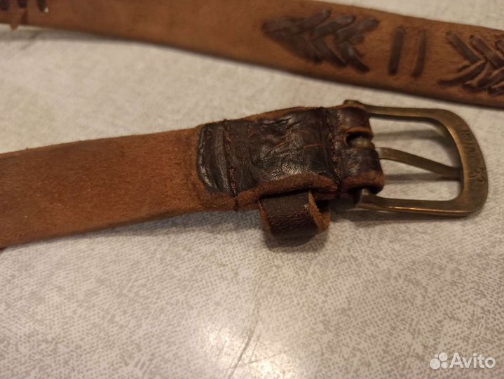 Кожаный ремень skotch and soda