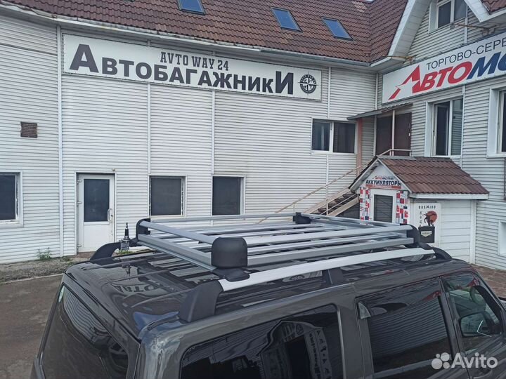 Багажник корзина на крышу алюминиевый