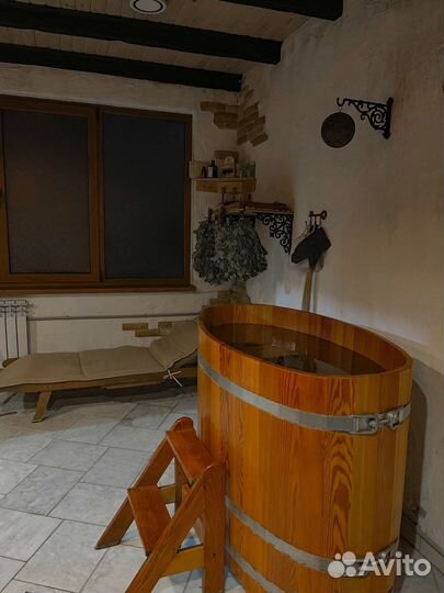 Баня на дровах и сибирский чан в Адлере