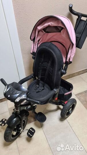 Трехколесный велосипед с родительской ручкой