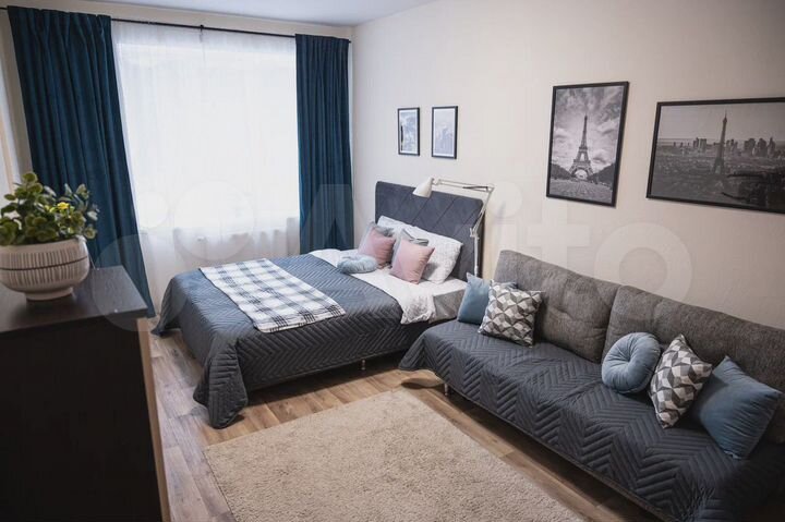 1-к. квартира, 43 м², 4/21 эт.