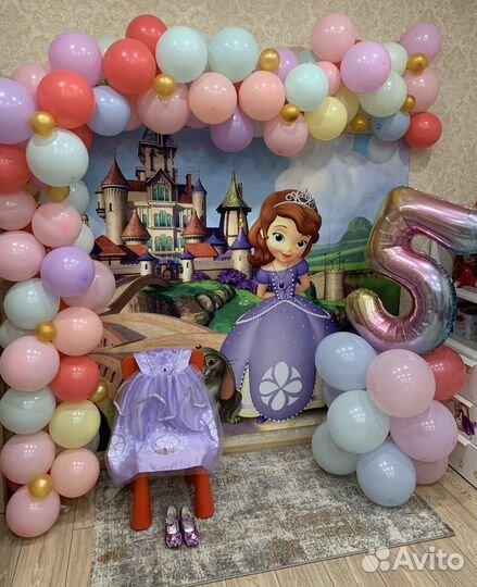 Плакат для фотозоны София прекрасная