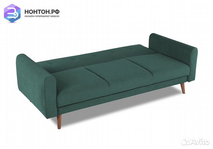 Диван книжка Паэн зелёный