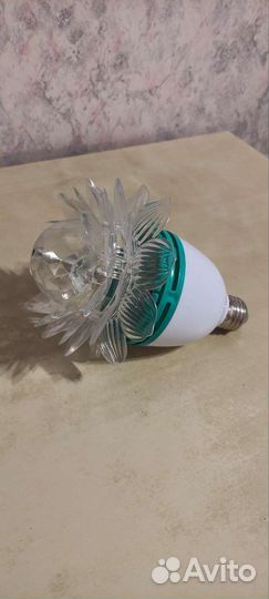 135. Световой прибор «хрустальный цветок» бу