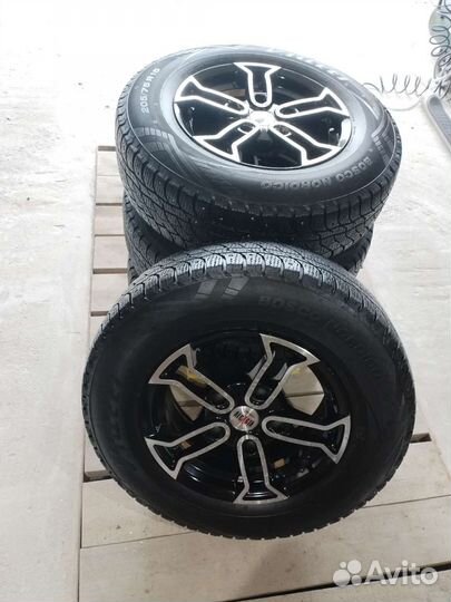 Шины зимние 205 75 r15 с литьем Alcasta