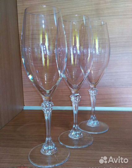 Фужеры 2 набора СССР