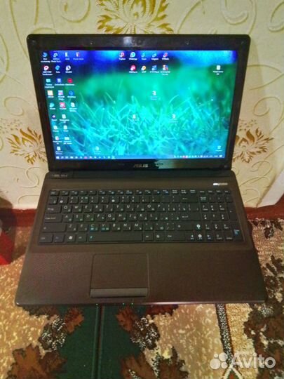 Ноутбук asus K52F рабочий (рестайл)