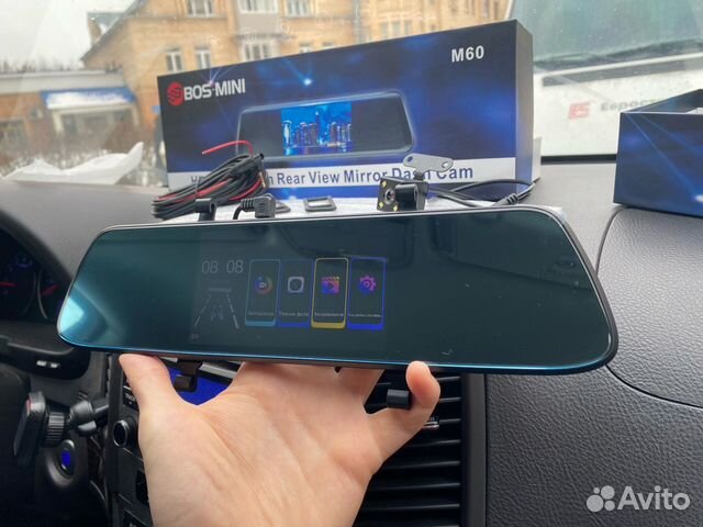 Видеорегистратор зеркало BOS-mini M60