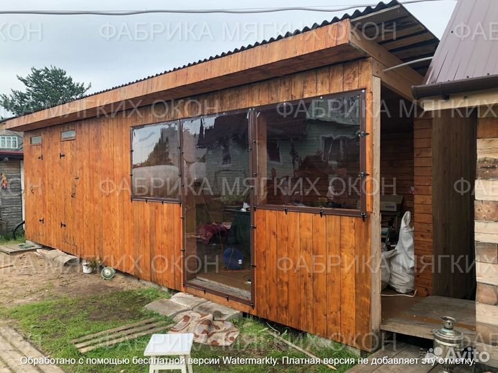 Мягкие окна пвх по вашим размерам