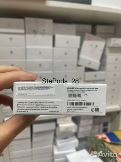 Оптом Беспроводные наушники airpods 2 premium