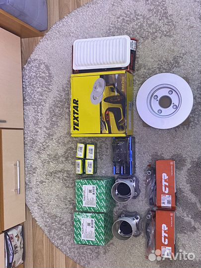 Новые запчасти corolla е 120