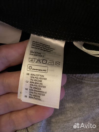 Брюки на байке трикотаж H&M 3-4г 104 см
