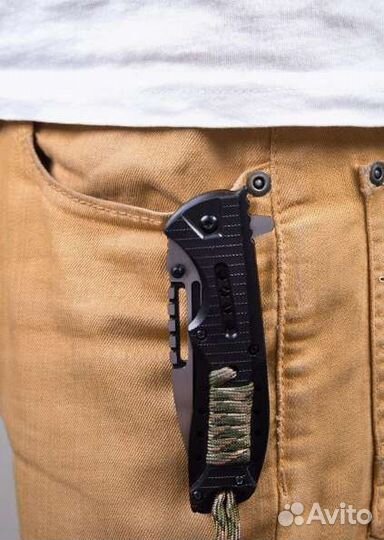 Складной нож туристический новый в упаковке