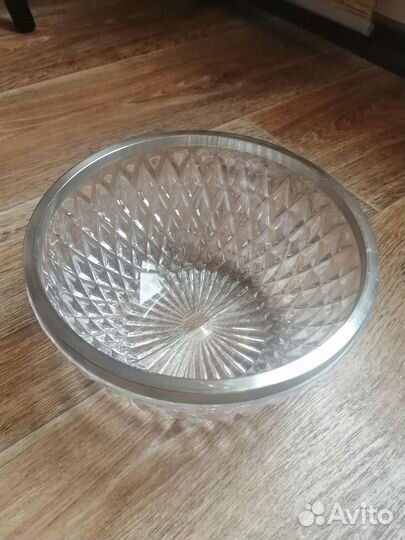 Хрустальный салатник СССР