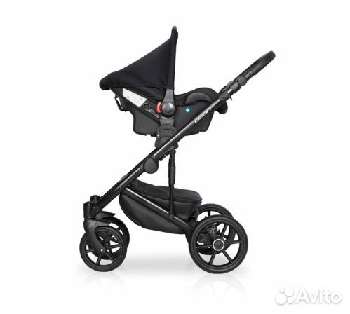 Коляска 3 в 1 Riko Эко Кожа новая