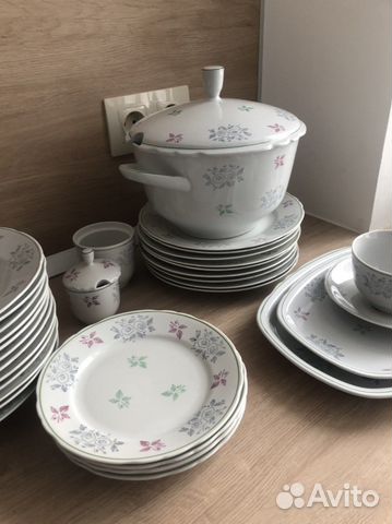 Немецкий столовый сервиз eisenberg