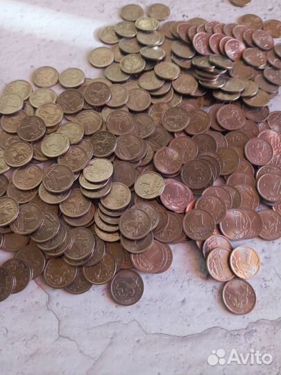 Монеты номинал 1 копейка