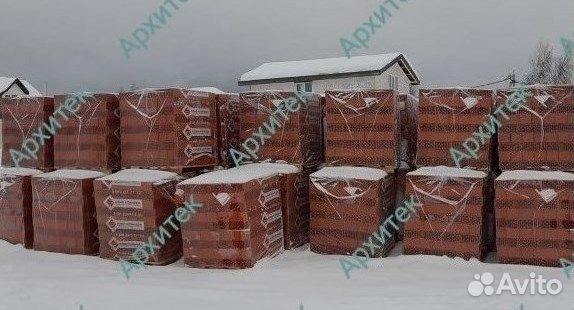 Кирпич керамический двойной